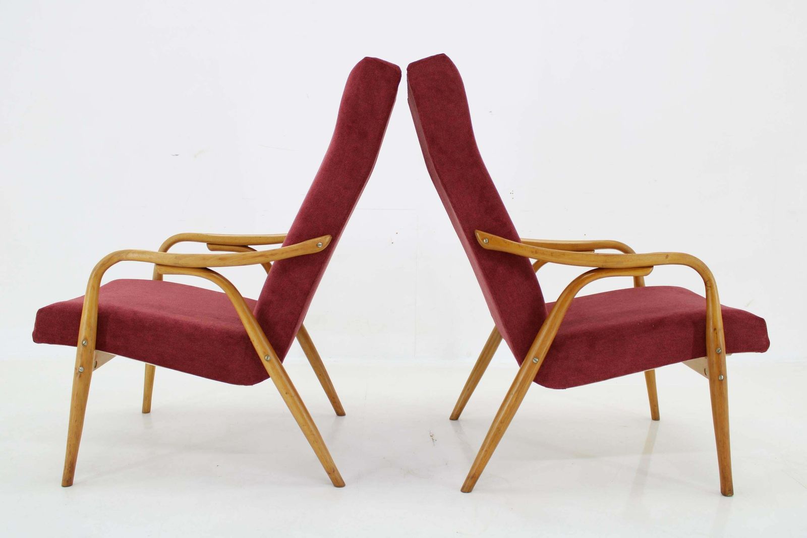 1960s Antonin Suman Pair Of Restored Armchairs photo 983.0