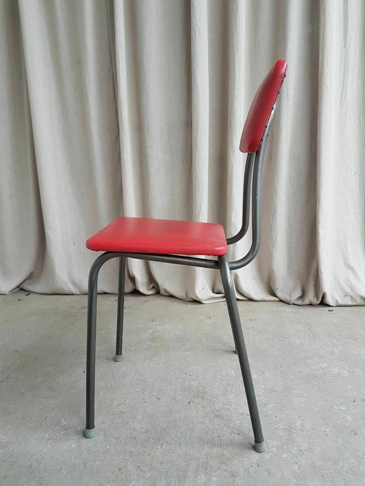 Vtg Mid Century Danish Dining Desk Side Chair Danish Italian Retro photo Furniture