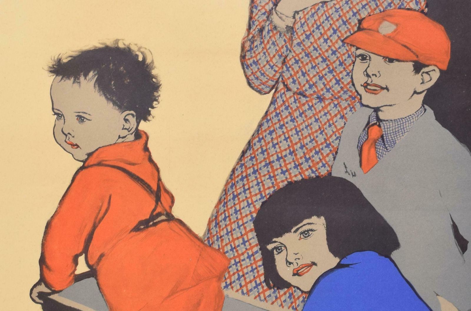 James Dowd For The Future Of Our Nation   Save Now Original Vintage Poster By James Dowd 1940s photo for sale