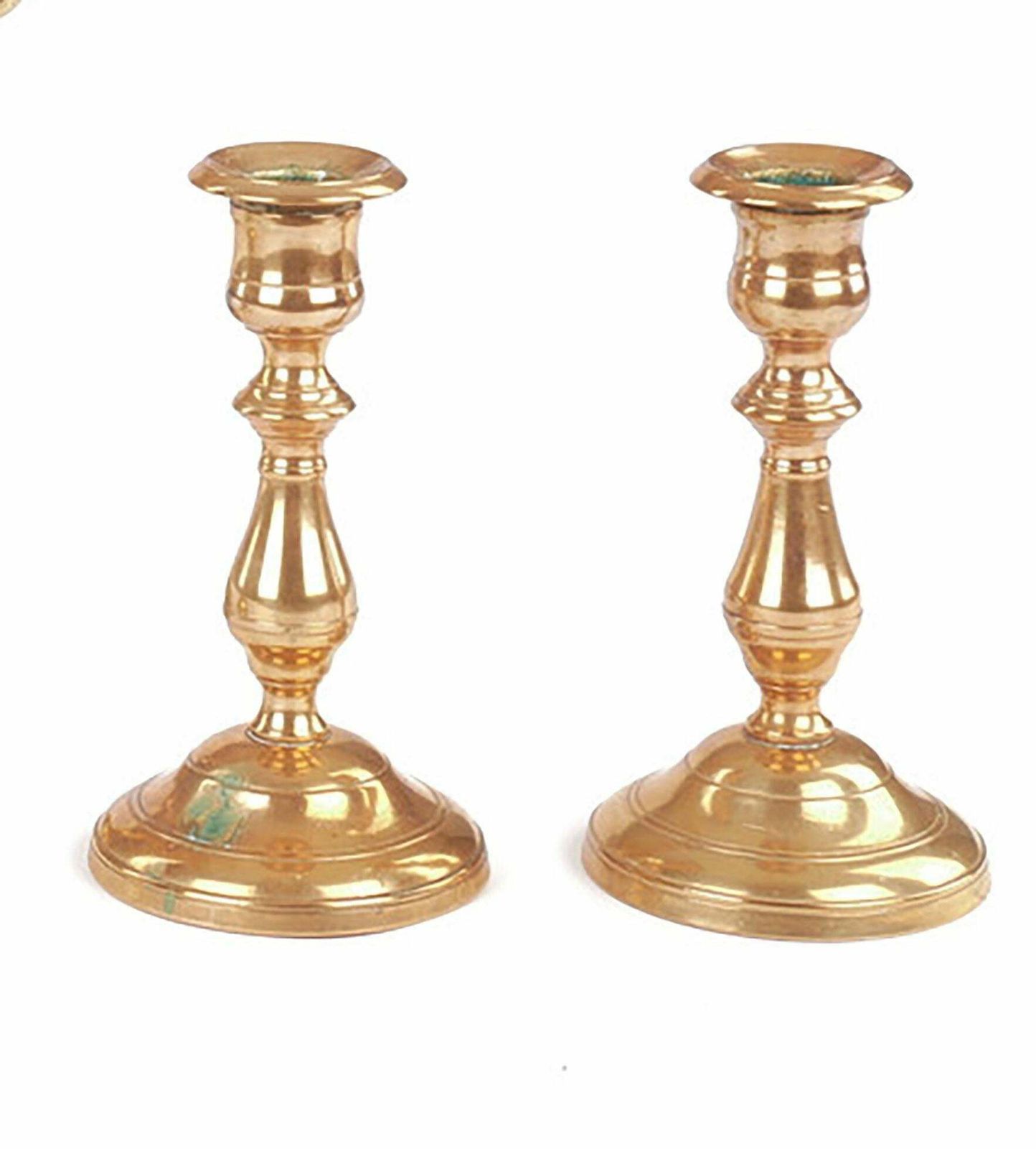 A Set Antique Candelabras Brutalist Menorah Jewish Judaica Golden Candle Holder photo Home Decor