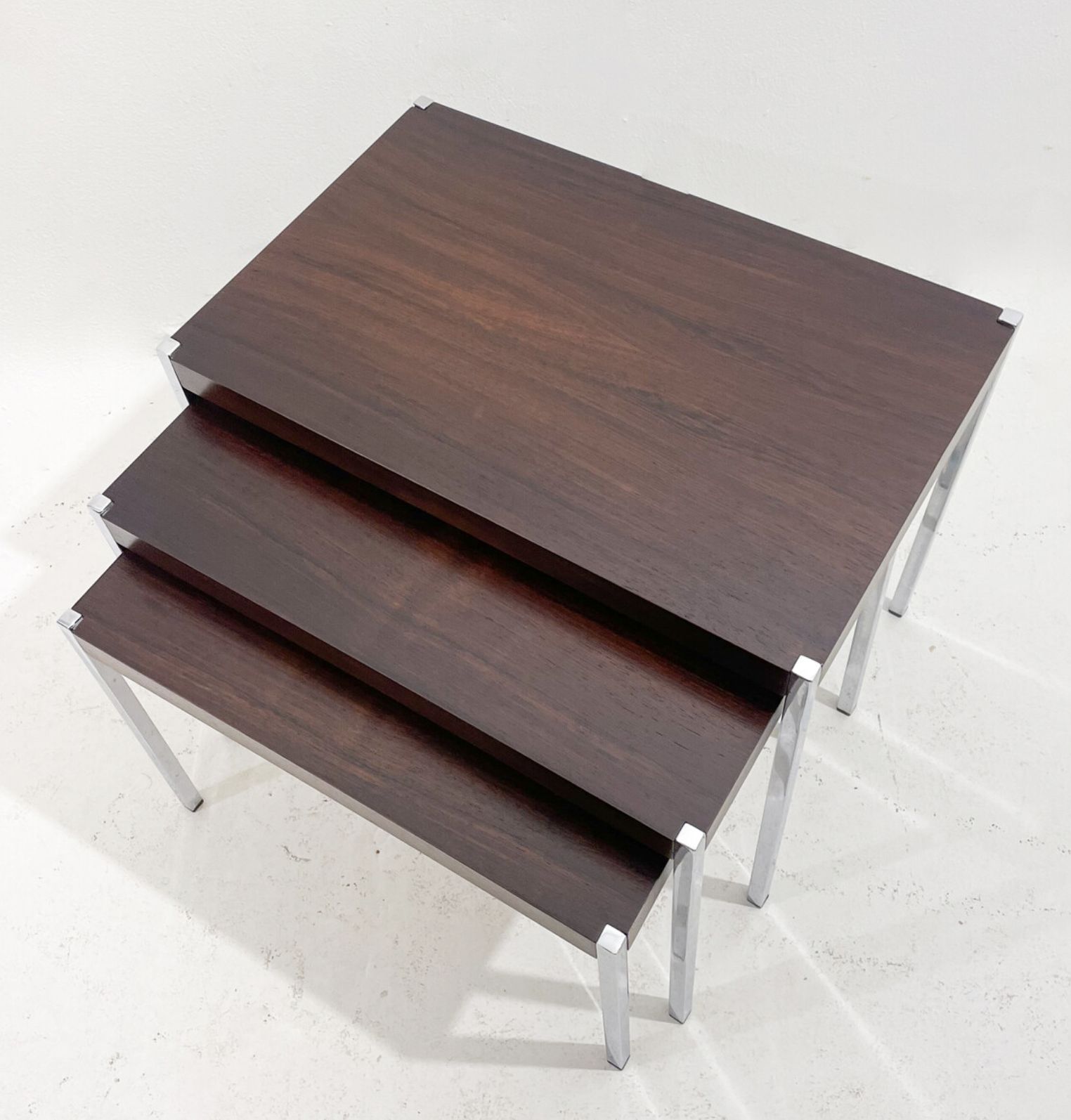 Mid Century Modern Nesting Tables photo for sale