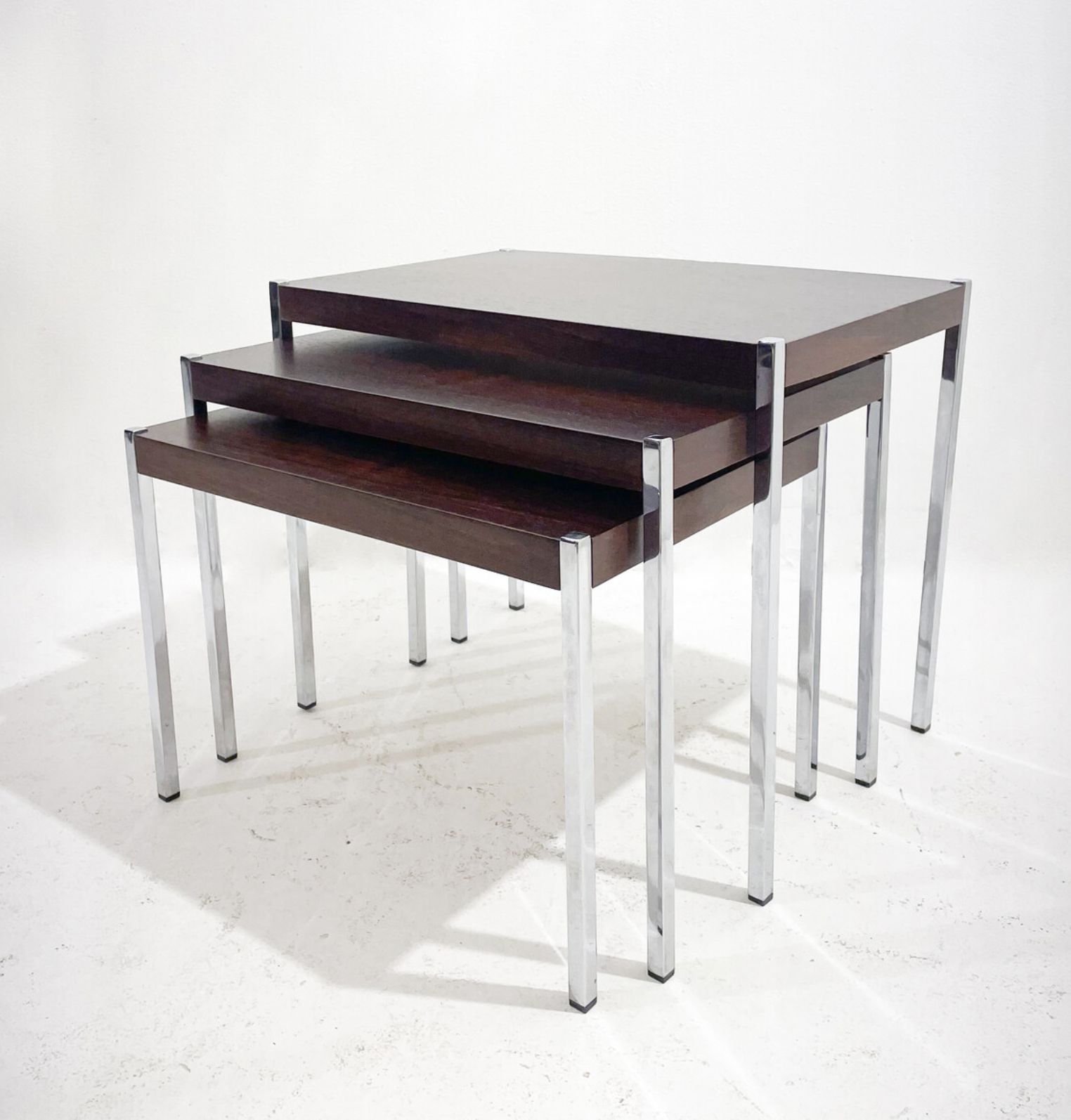 Mid Century Modern Nesting Tables photo Furniture