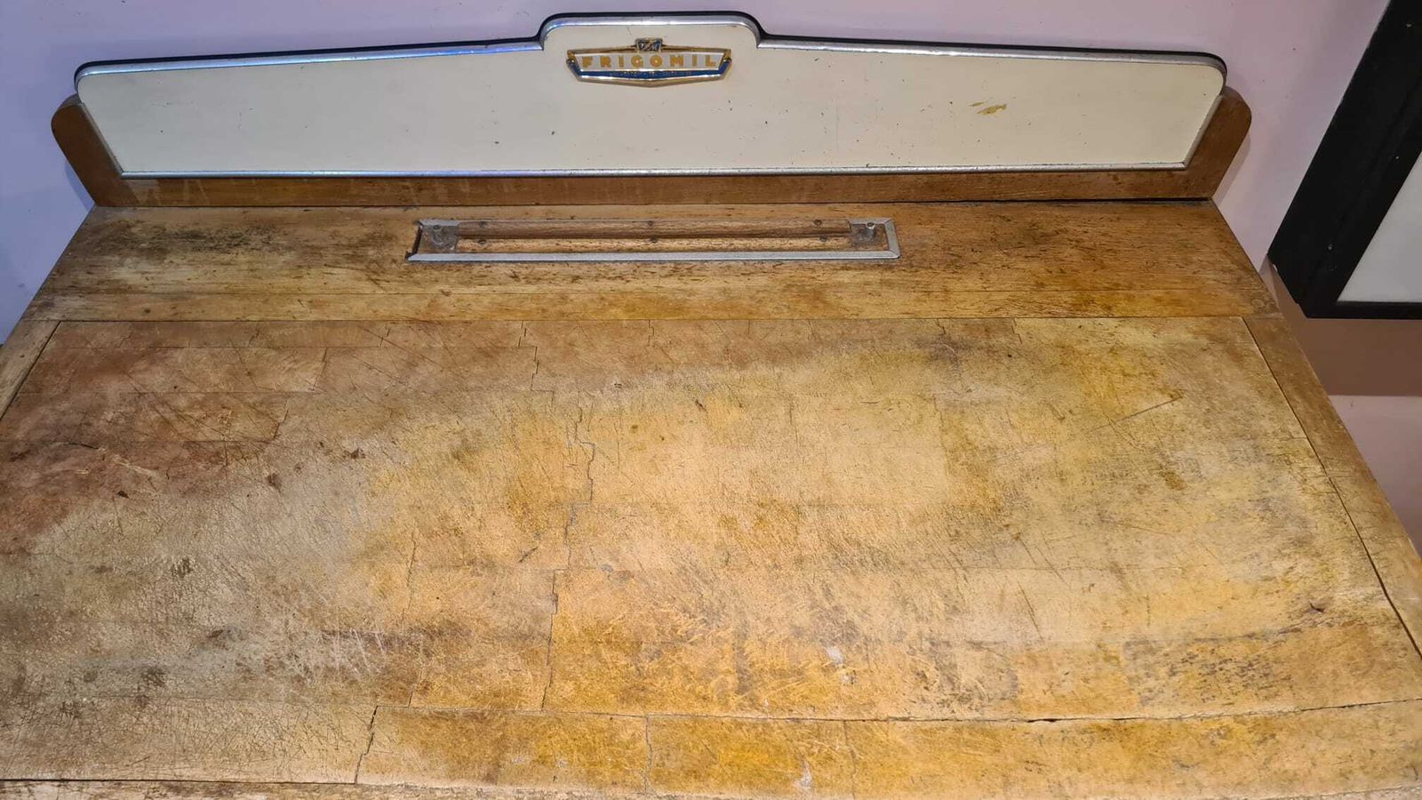 Art Deco Butchers Block, Kitchen Island, Frigomil, Maple Wood photo Furniture