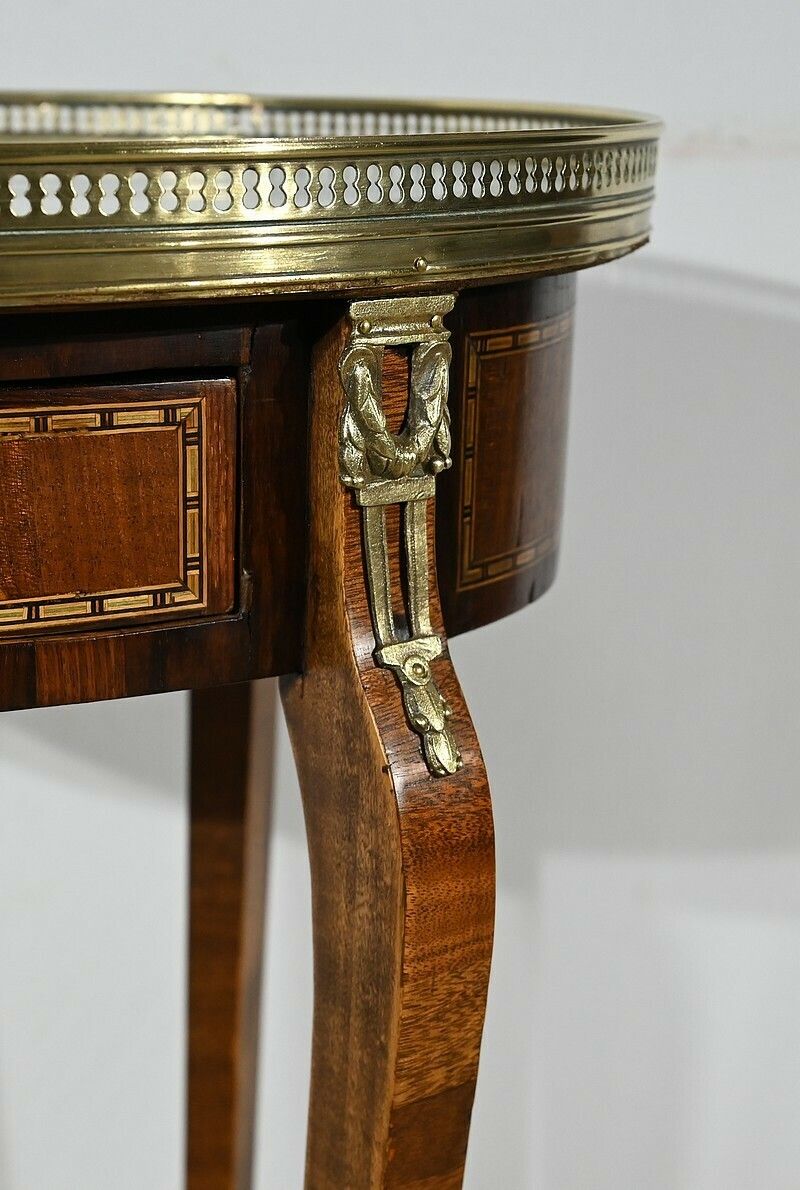 Mahogany Living Room Table, Louis XVI Style – Early 20th Century photo vintage