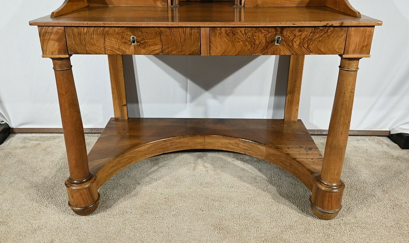 3397.33870991 Rare Property Desk, In Walnut, Empire Period – Early 19th Century photo
