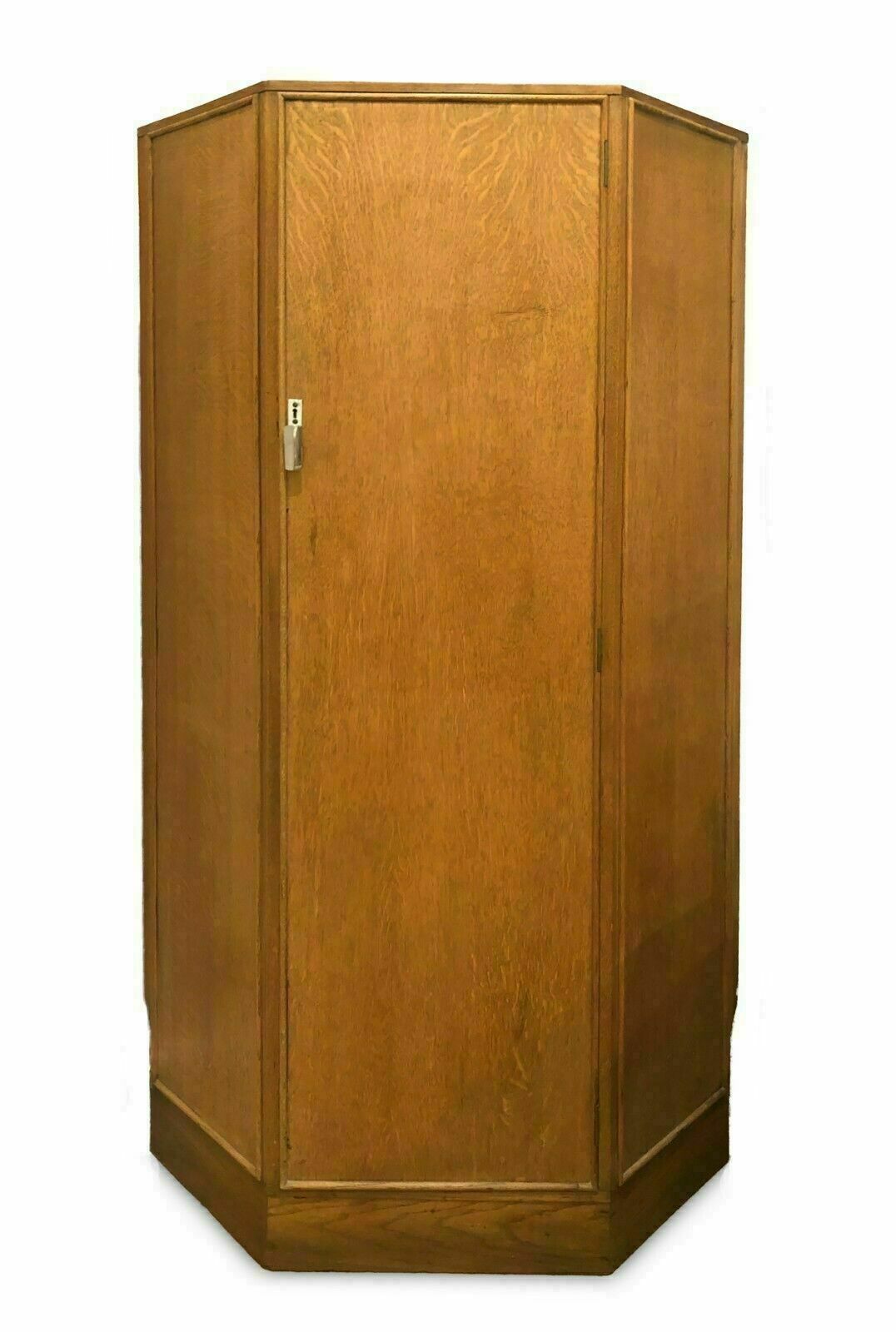 Oak Corner Wardrobe By Heals Of London, 1930s