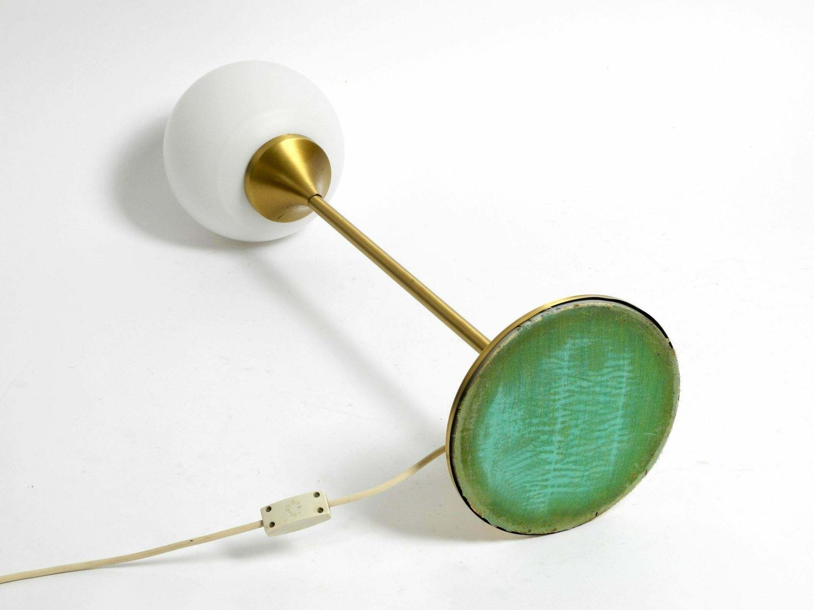 photo furniture Beautiful Large 1960s Table Or Floor Lamp With A Large Glass Ball From Sölken