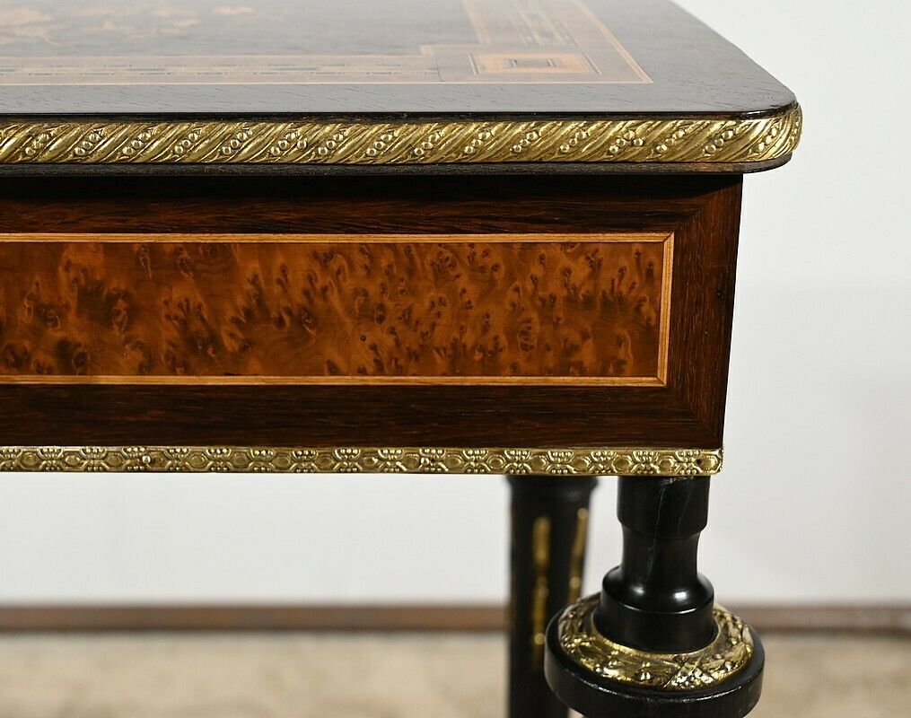 photo buy Small Louis XVI Style Living Room Table, Napoleon III Period – Mid 19th Century