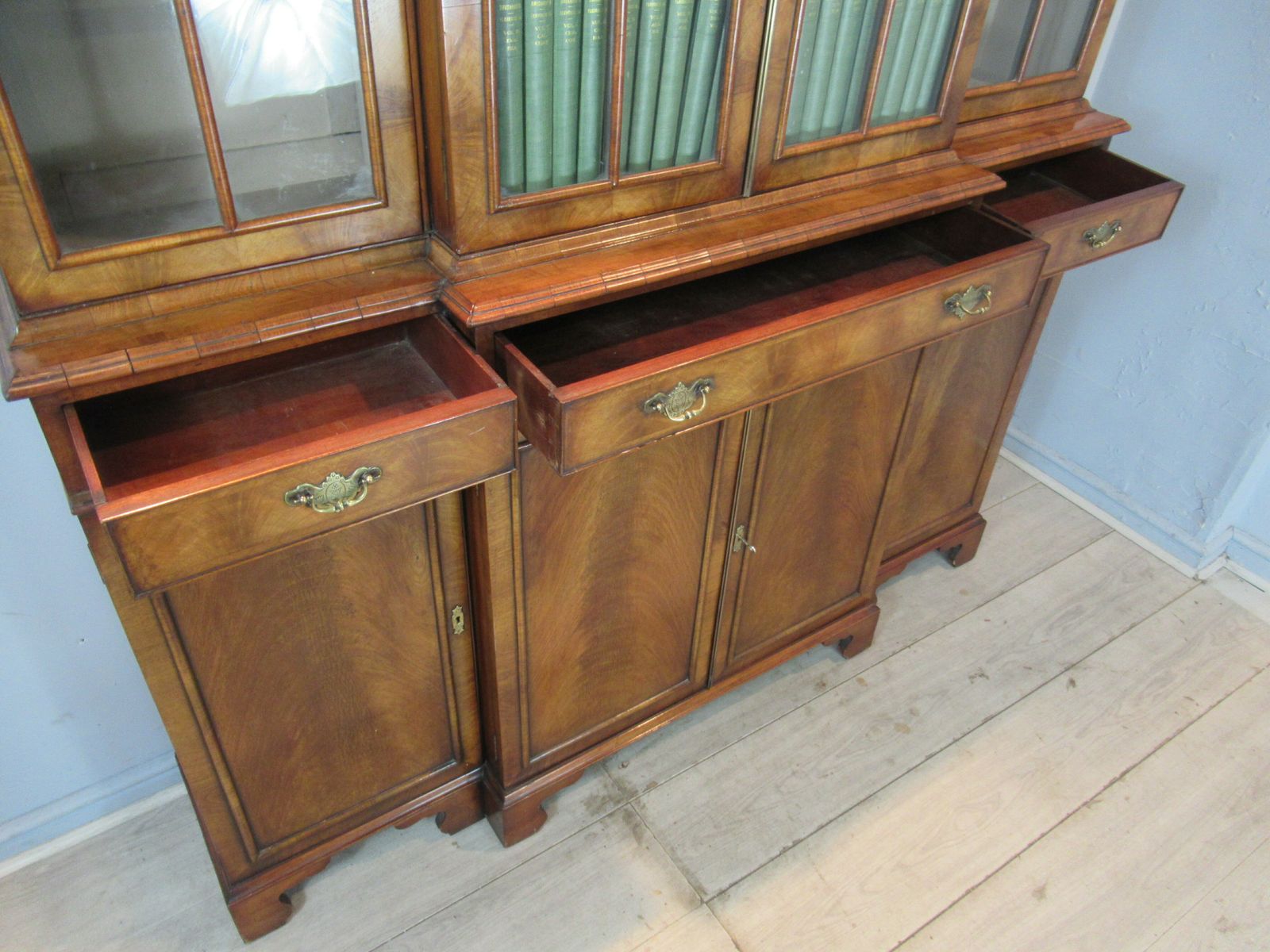 Georgian Style Walnut  Bookcase photo buy