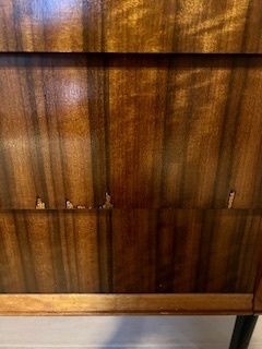 Mid Century (1950's) Tiger Wood Cabinet photo buy