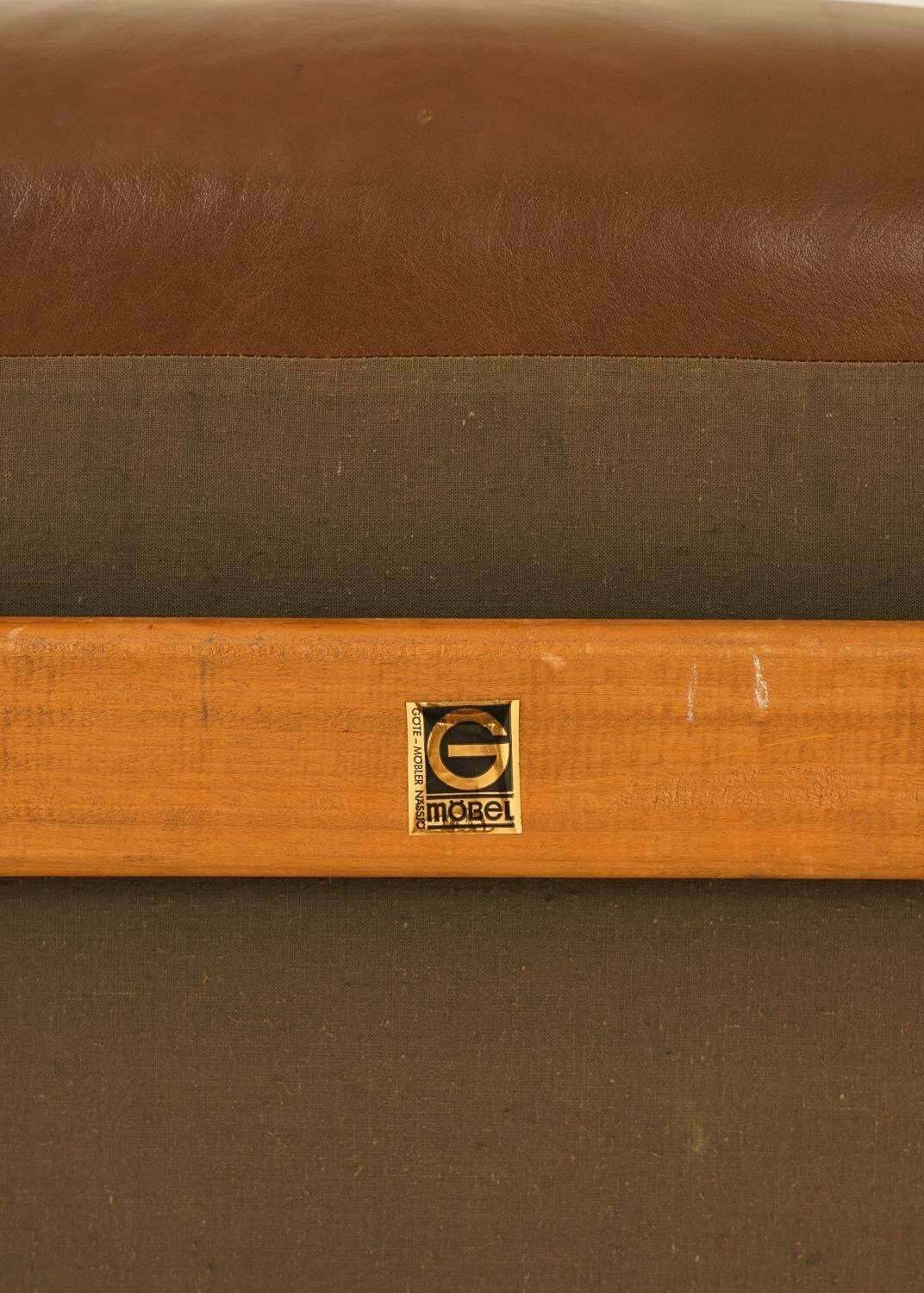 photo for sale Midcentury Swedish Lounge Chairs "Bristol" By Gunnar Kentemo For Göte Möbler