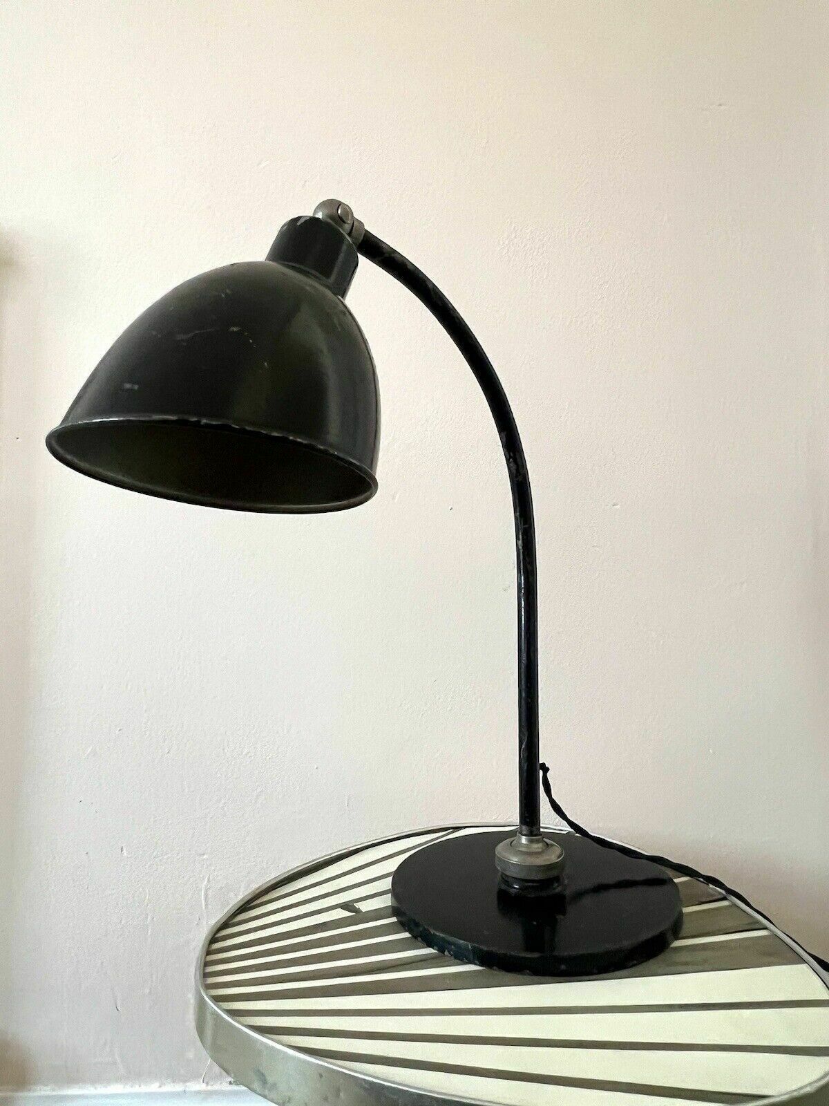 Bauhaus Polo Popular Table Lamp By Christian Dell For Bünte & Remmler photo Lighting
