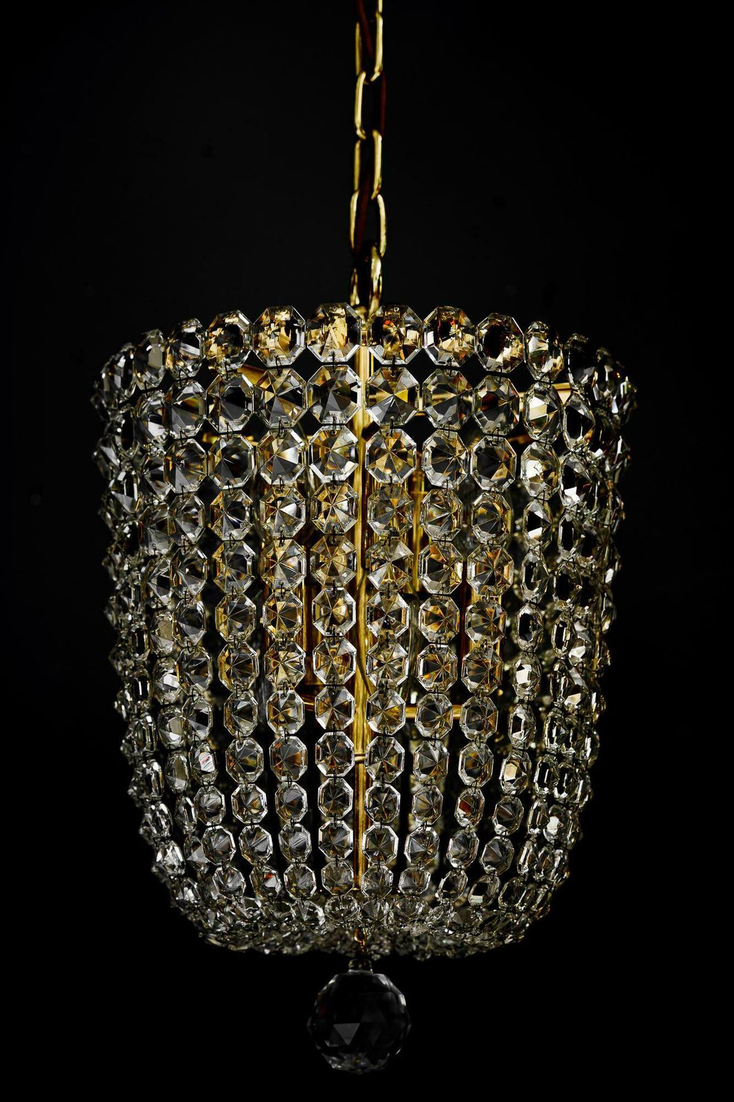 Crystal Chandelier Around 1960s By J L Lobmeyr photo buy