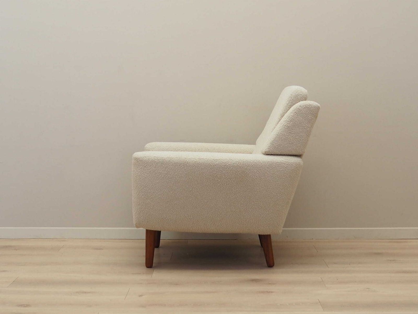 Cream Armchair, Danish Design, 1970s, Production: Denmark photo buy