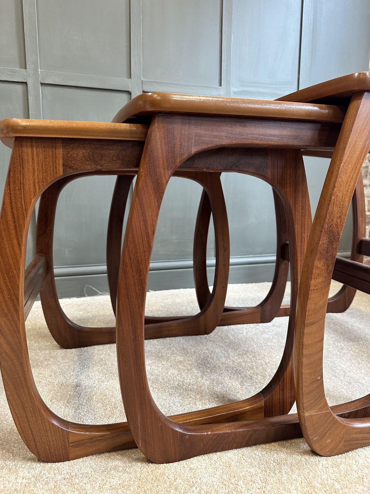 Nathan Nest Of Tables Mcm photo for sale