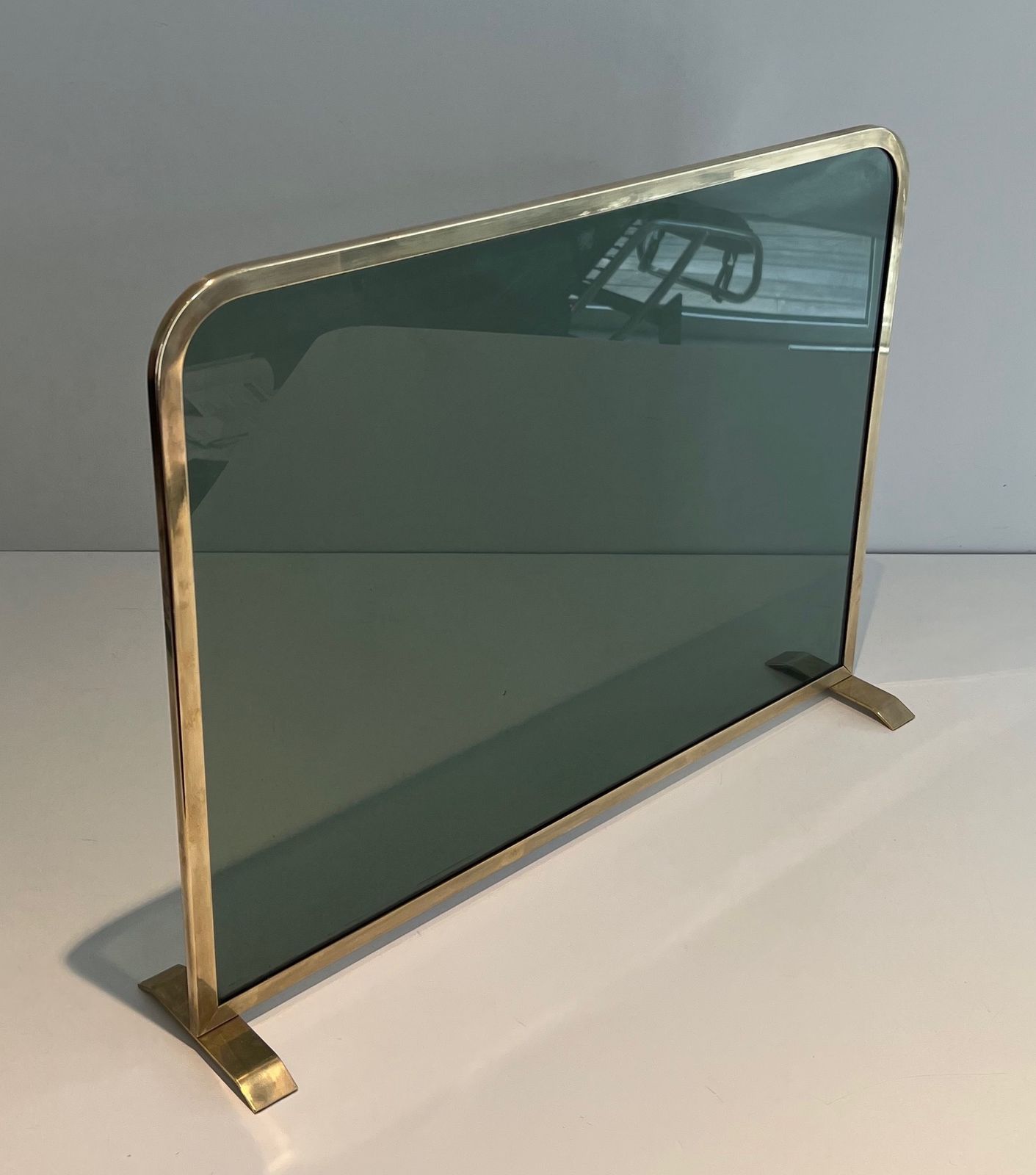 Glass Few Fringes Surrounded By A Lison Frame photo for sale
