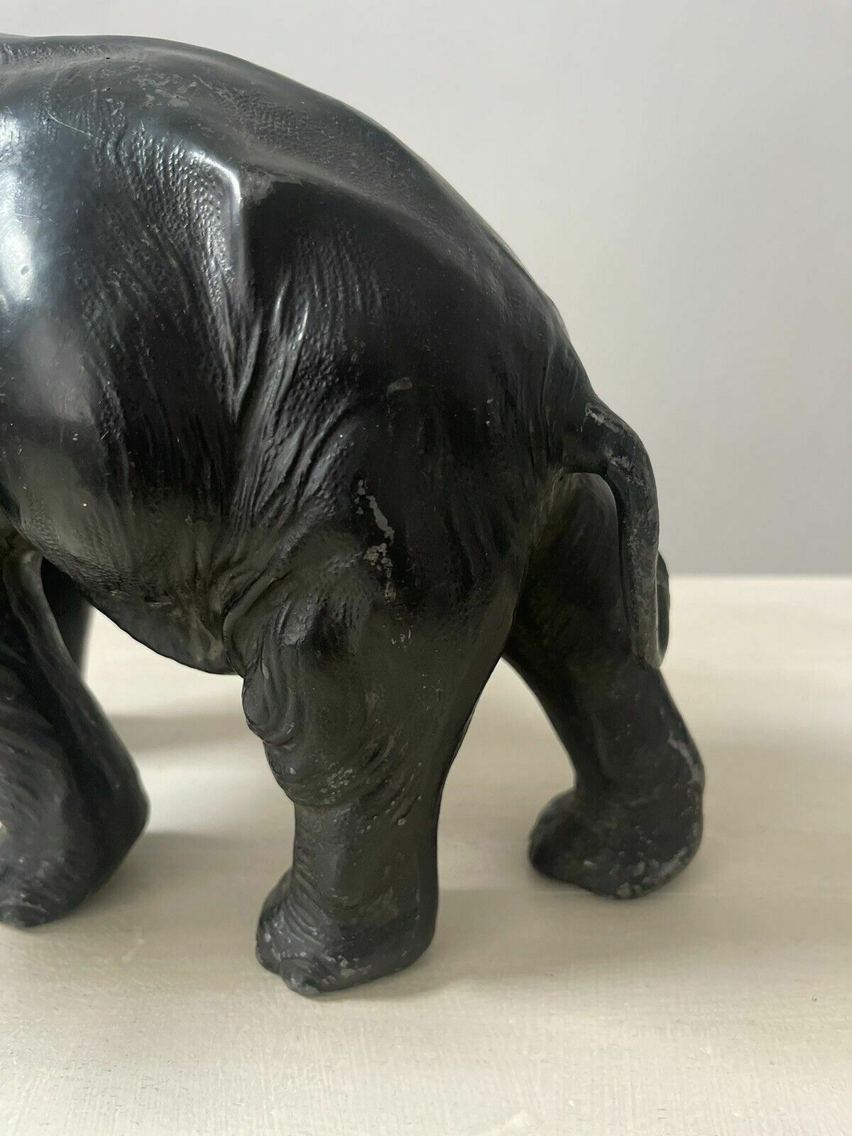 A Japanese Meiji Period (1868 1912) Spelter Model Of An Elephant photo 850.0