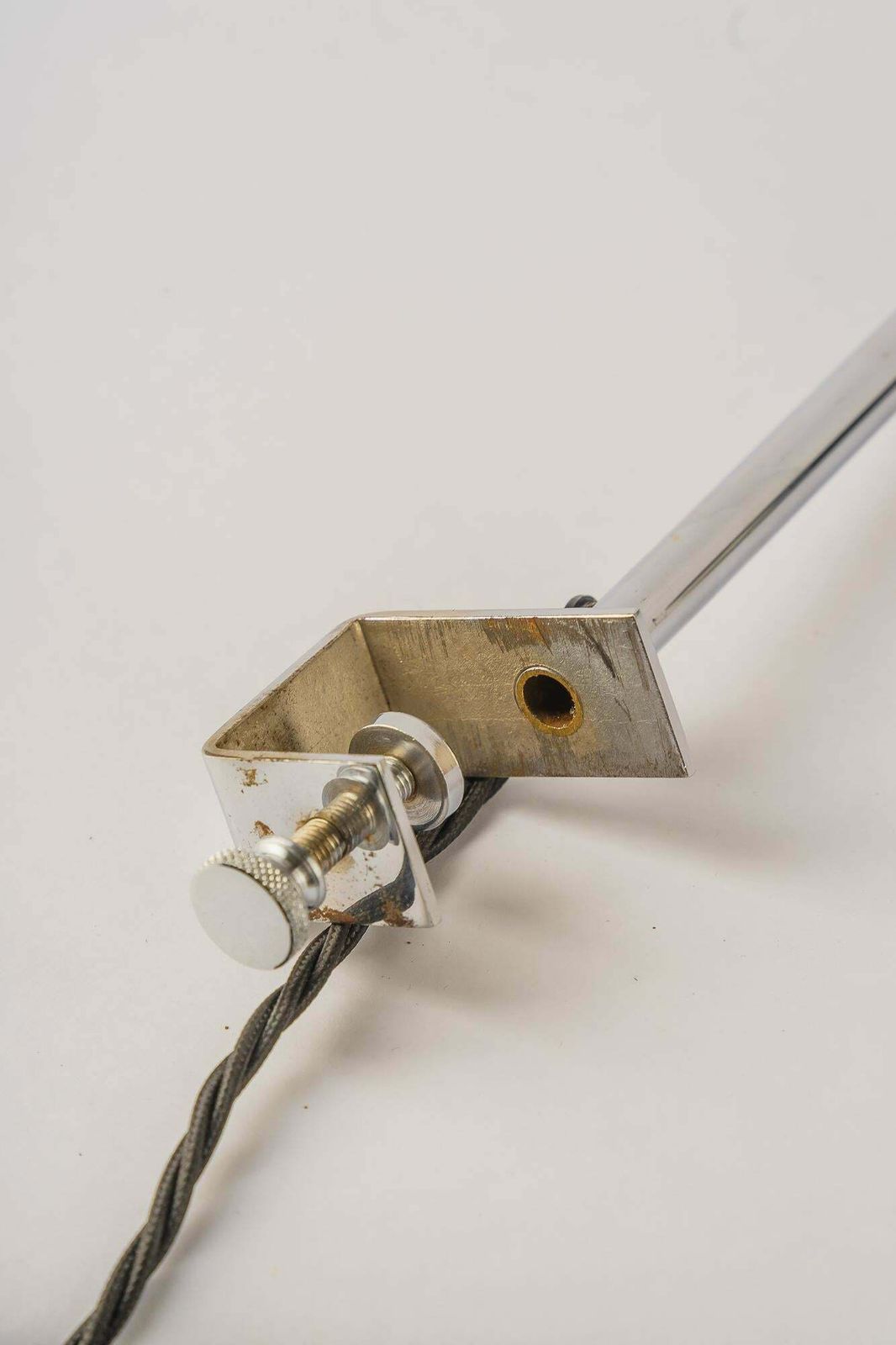 Lighting Flexible Desk Clamp Lamp 1950s photo