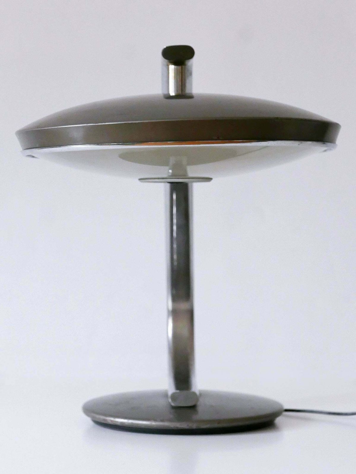 Mid Century Modern Desk Light Or Table Lamp 'Boomerang' By Fase Spain 1960s photo vintage