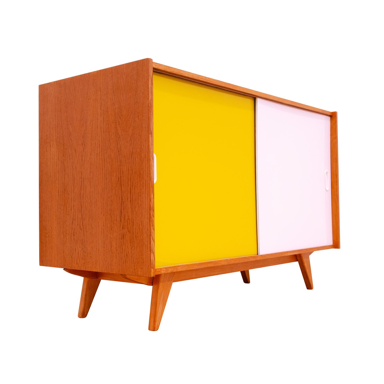 Mid Century Dressoir U 452 Van Jiří Jiroutek, Ca. Jaren 1960, Tsjecho Slowakije