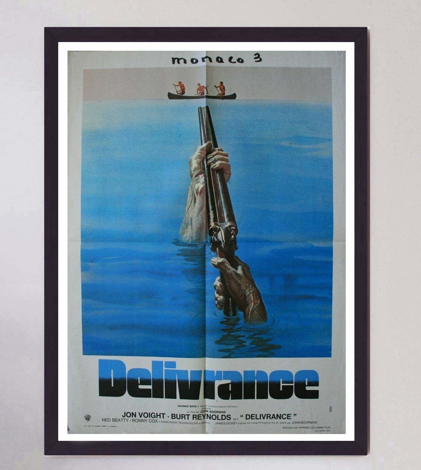 Deliverance (French) Original Vintage Poster photo furniture