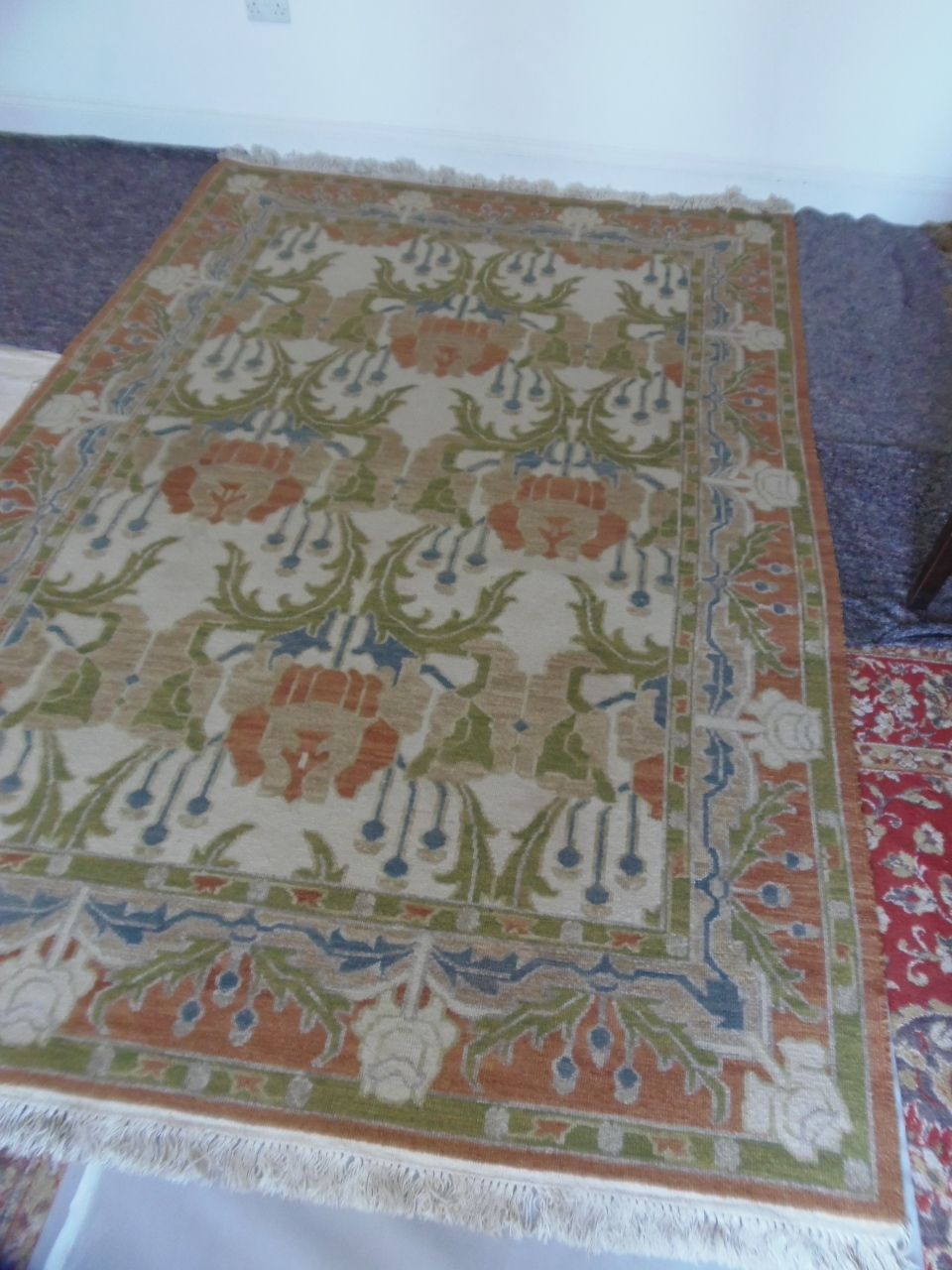 2000.0 C.F.A. Voysey Carpet ., 1970s, Vintage photo