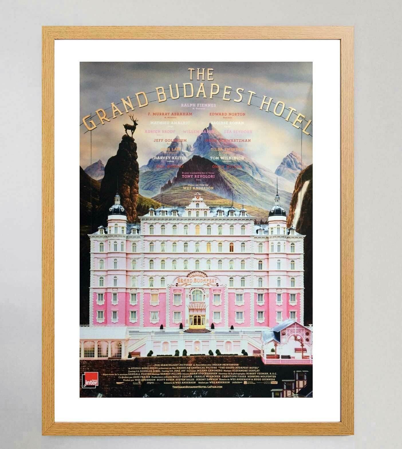 Grand Budapest Hotel (French) Original Vintage Poster photo Art