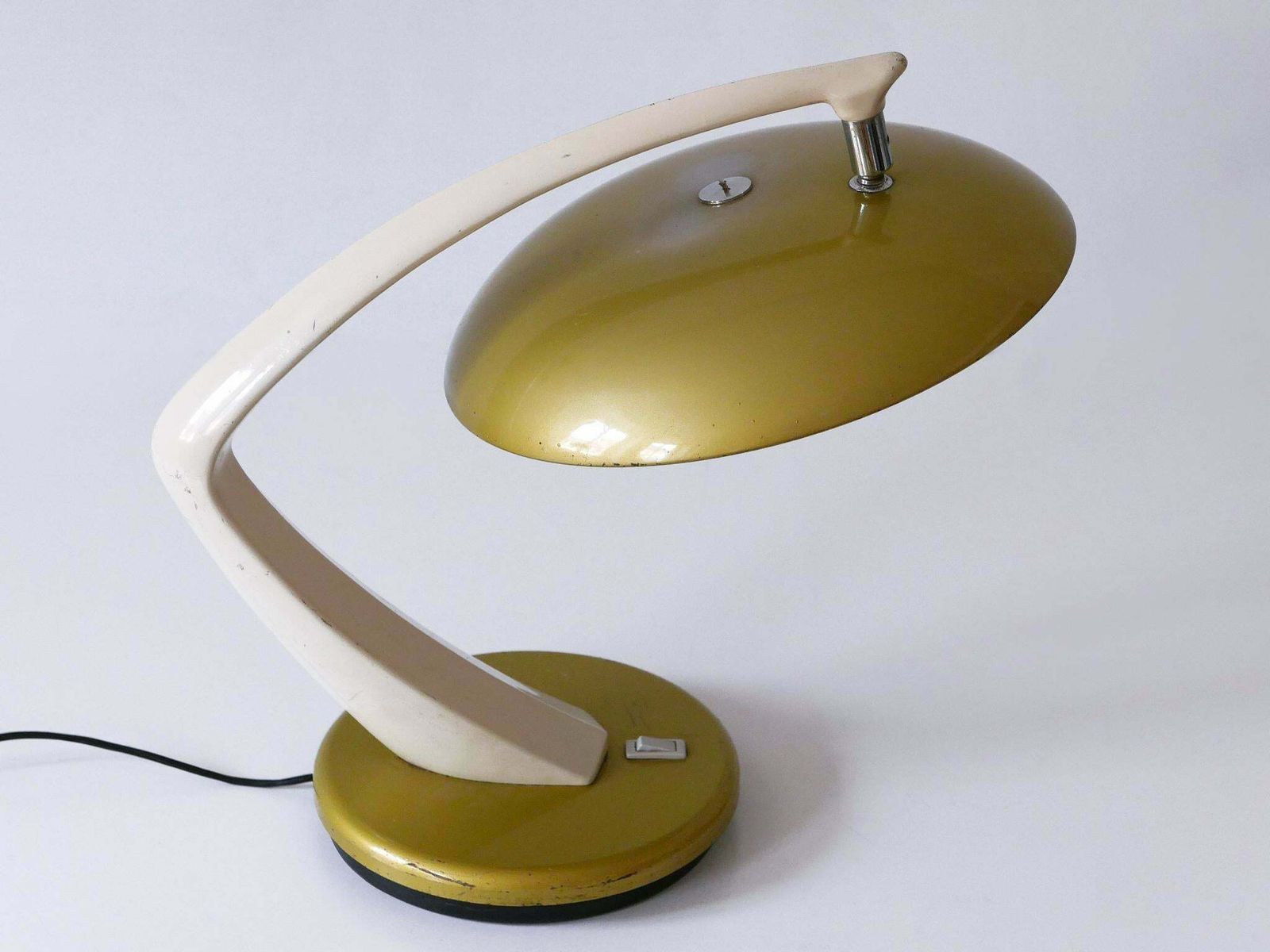 photo furniture Mid Century Modern Desk Light Or Table Lamp 'Boomerang 64' By Fase Spain 1960s