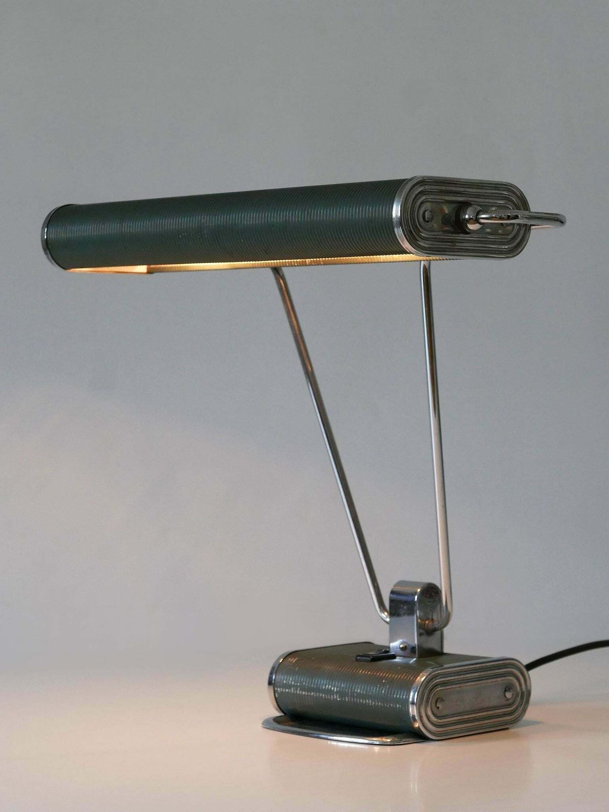 Art Deco Table Lamp Or Desk Light 'No 71' By André Mounique For Jumo 1930s photo for sale