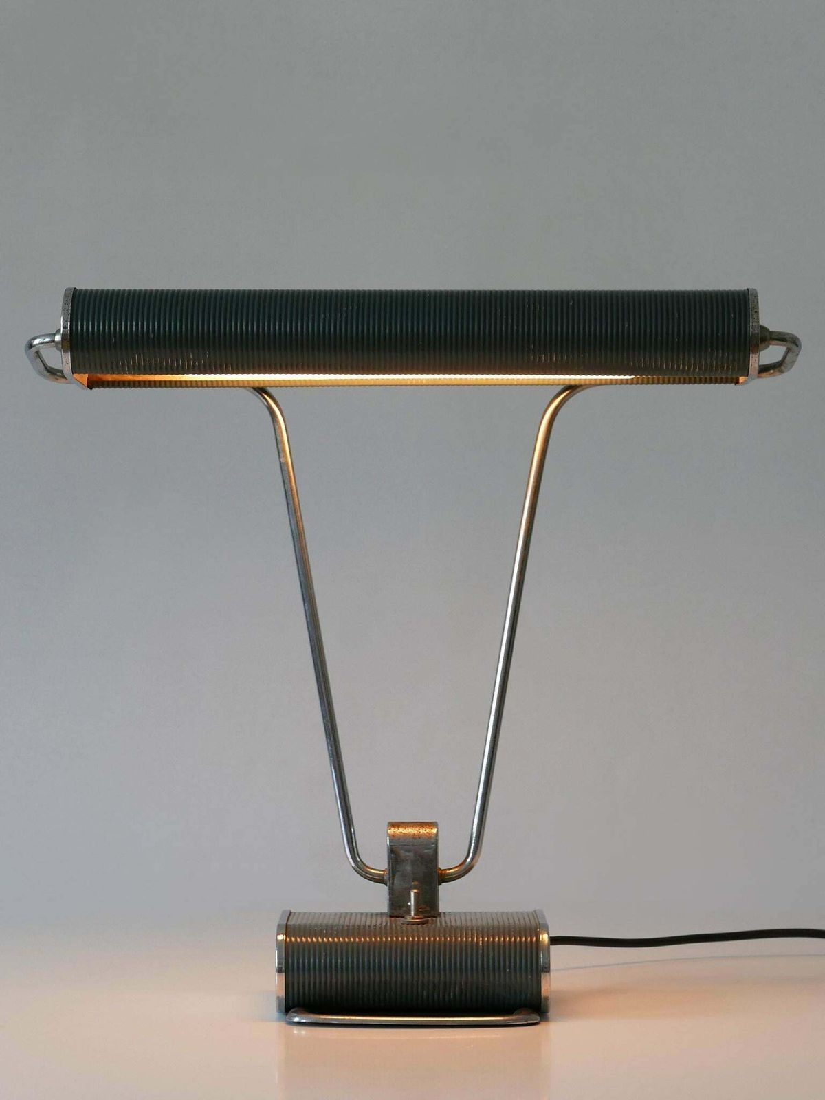 Art Deco Table Lamp Or Desk Light 'No 71' By André Mounique For Jumo 1930s photo vintage