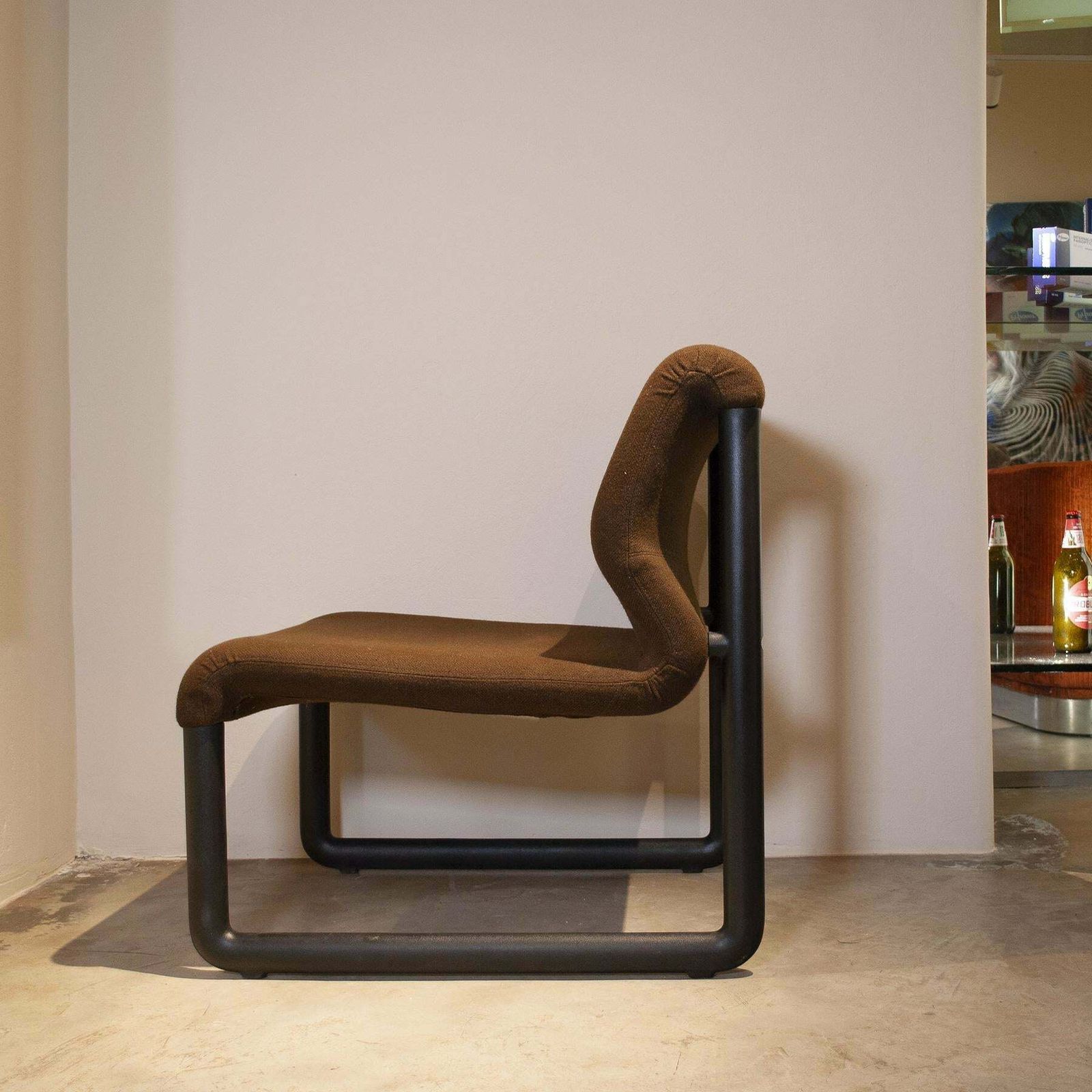 Italian Tecno Set Of Four Armchairs Form 80s photo for sale