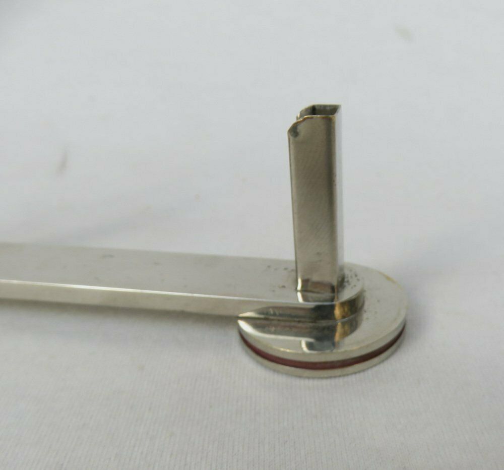 photo vintage Extraordinary Art Deco Double Picture Frame In Nickel Plating, 1920s