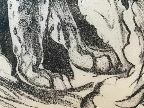 Art Deco Lithograph By Elsie Henderson photo vinterior