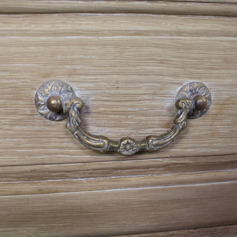 photo for sale Antique French Bleached Oak Chest Of Drawers