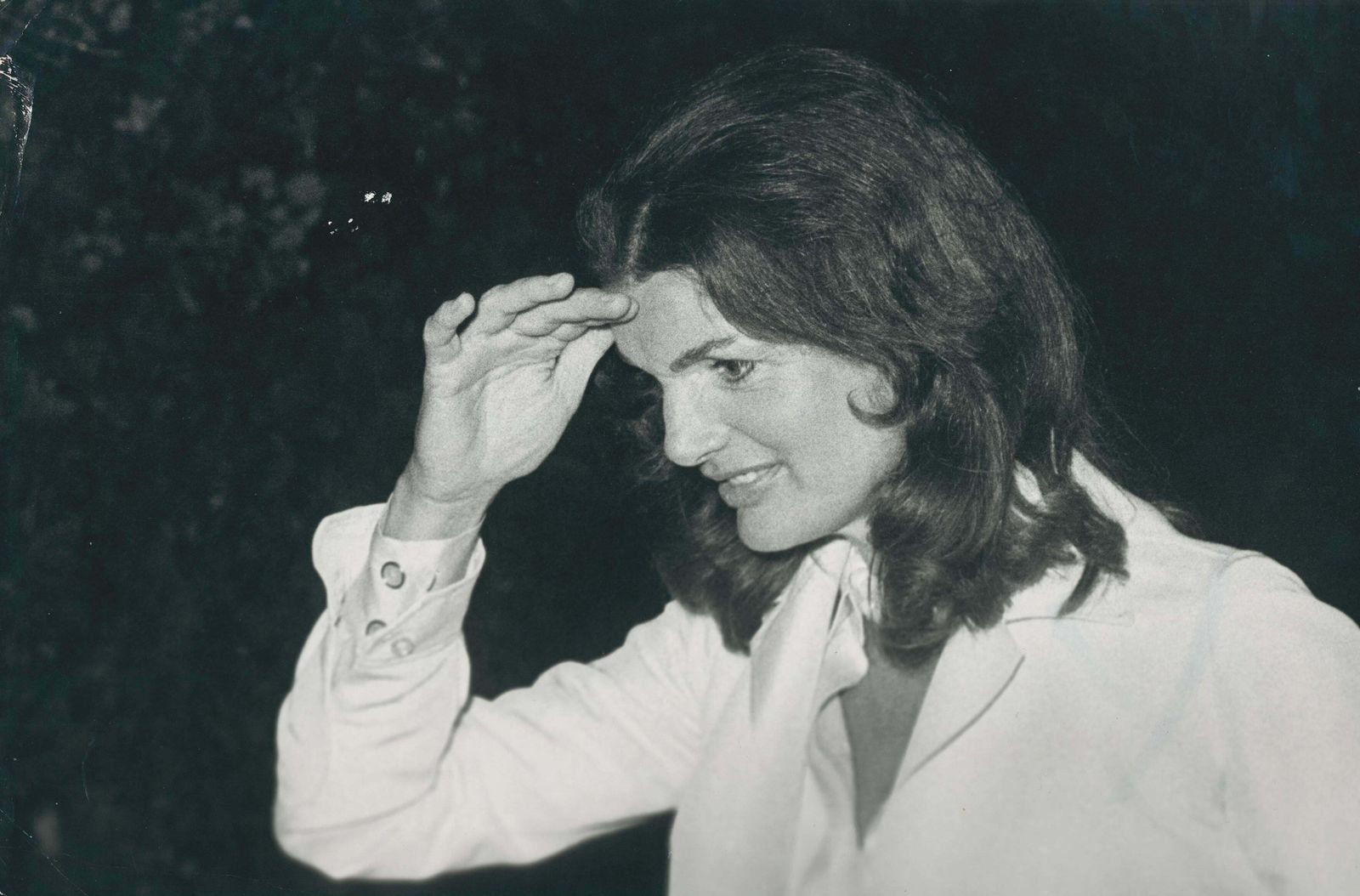 Göksin Sipahioglu Jackie Kennedy, Black And White Photography, Ca. 1970s 1970s