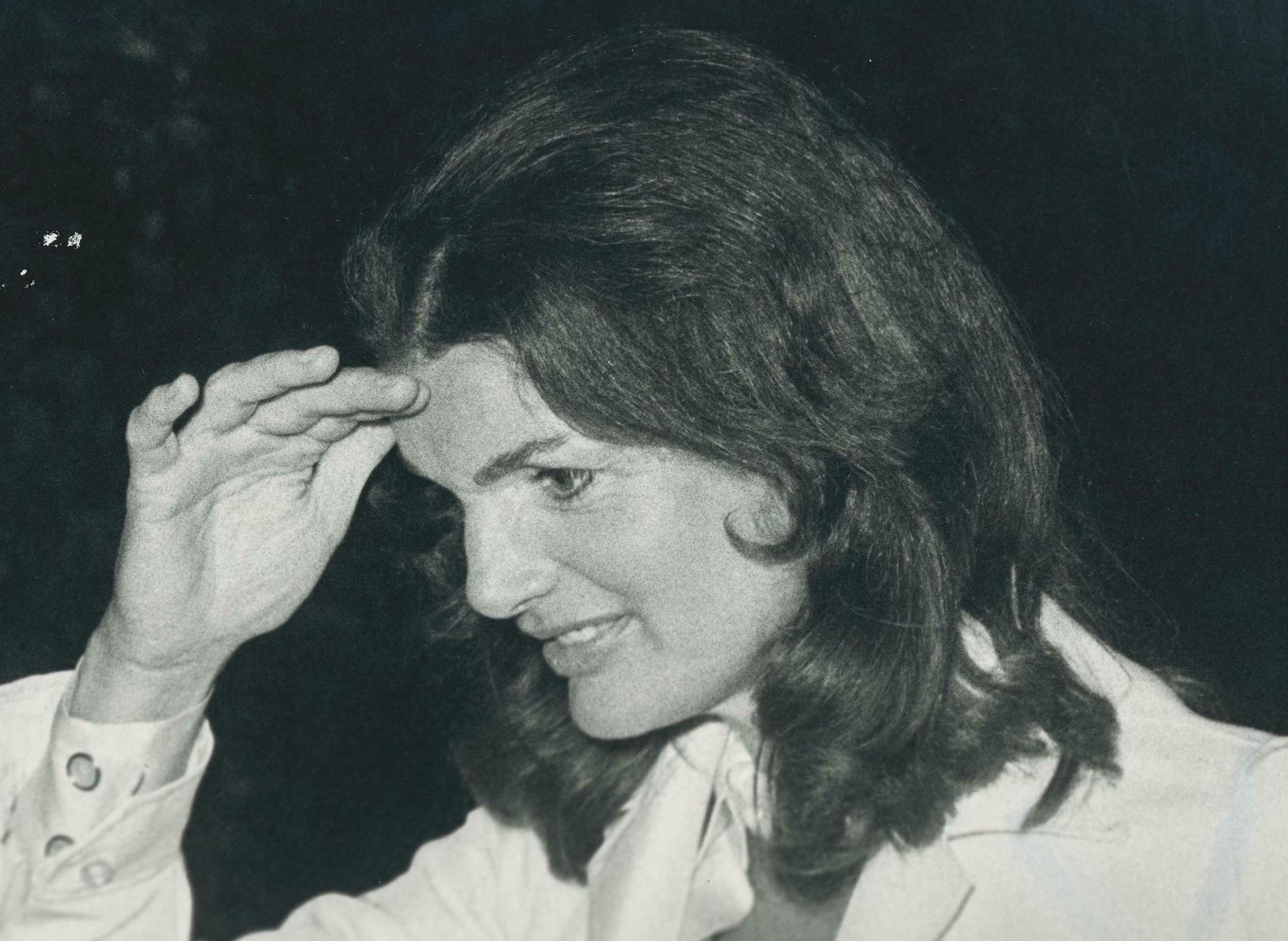 Göksin Sipahioglu Jackie Kennedy, Black And White Photography, Ca. 1970s 1970s photo furniture