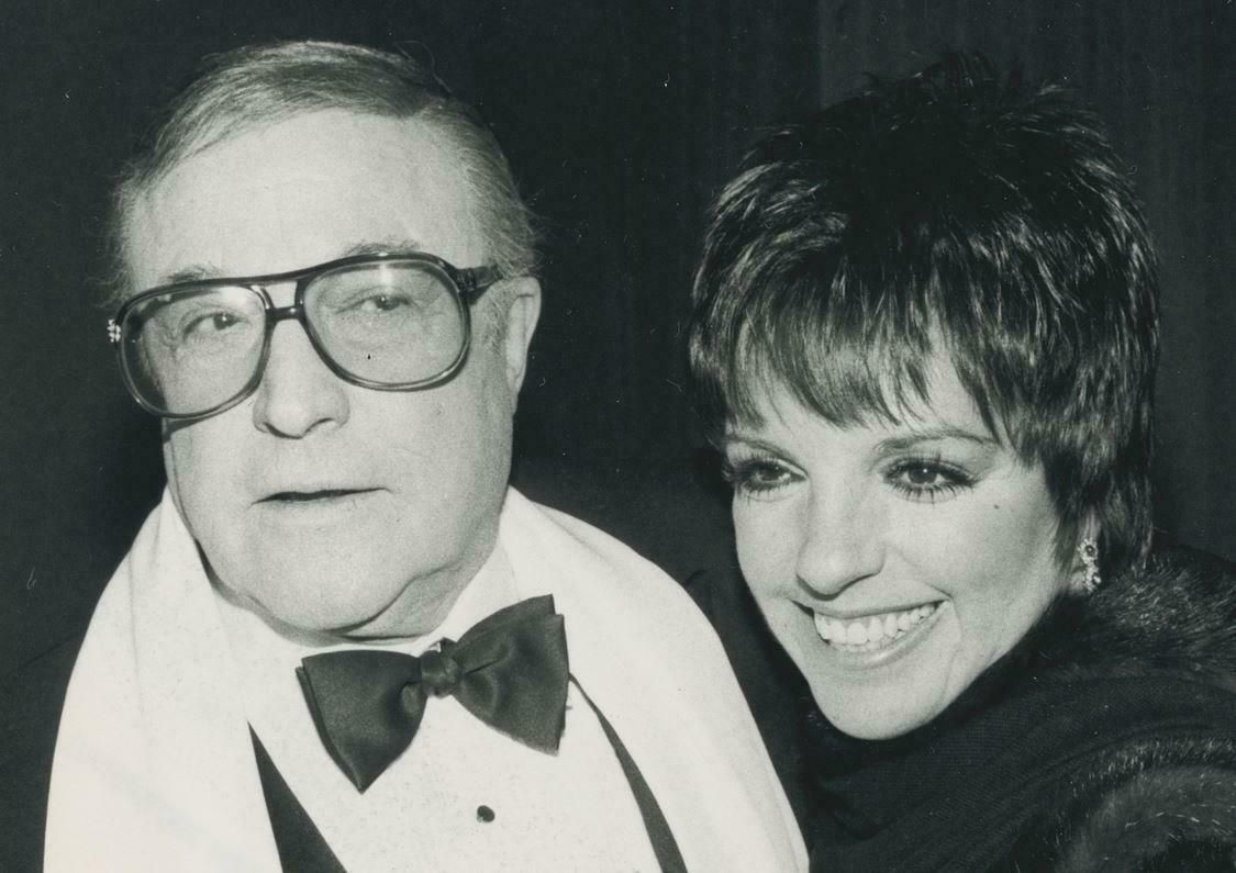 Adam Scull Liza Minelli With Gene Kelly 1985 photo furniture