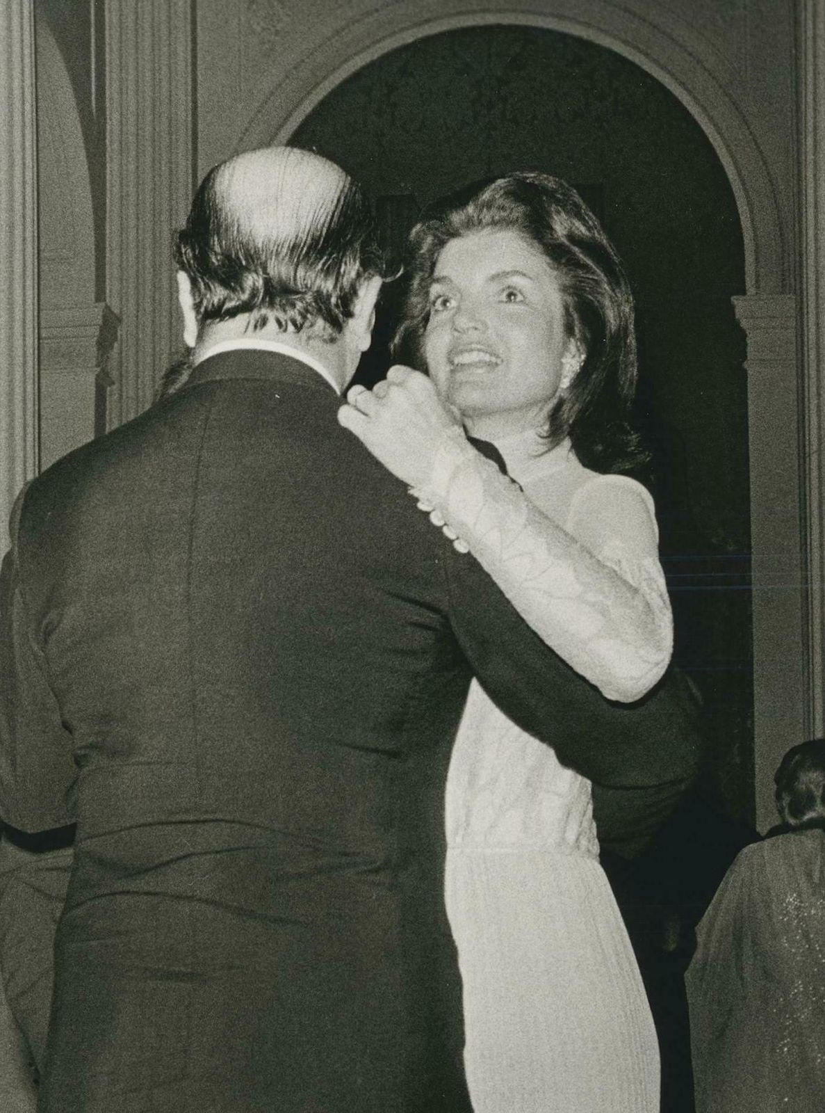 Unknown Jackie Kennedy And Alejandro Orfila, Black And White Photography, Ca. 1960s 1960s photo furniture