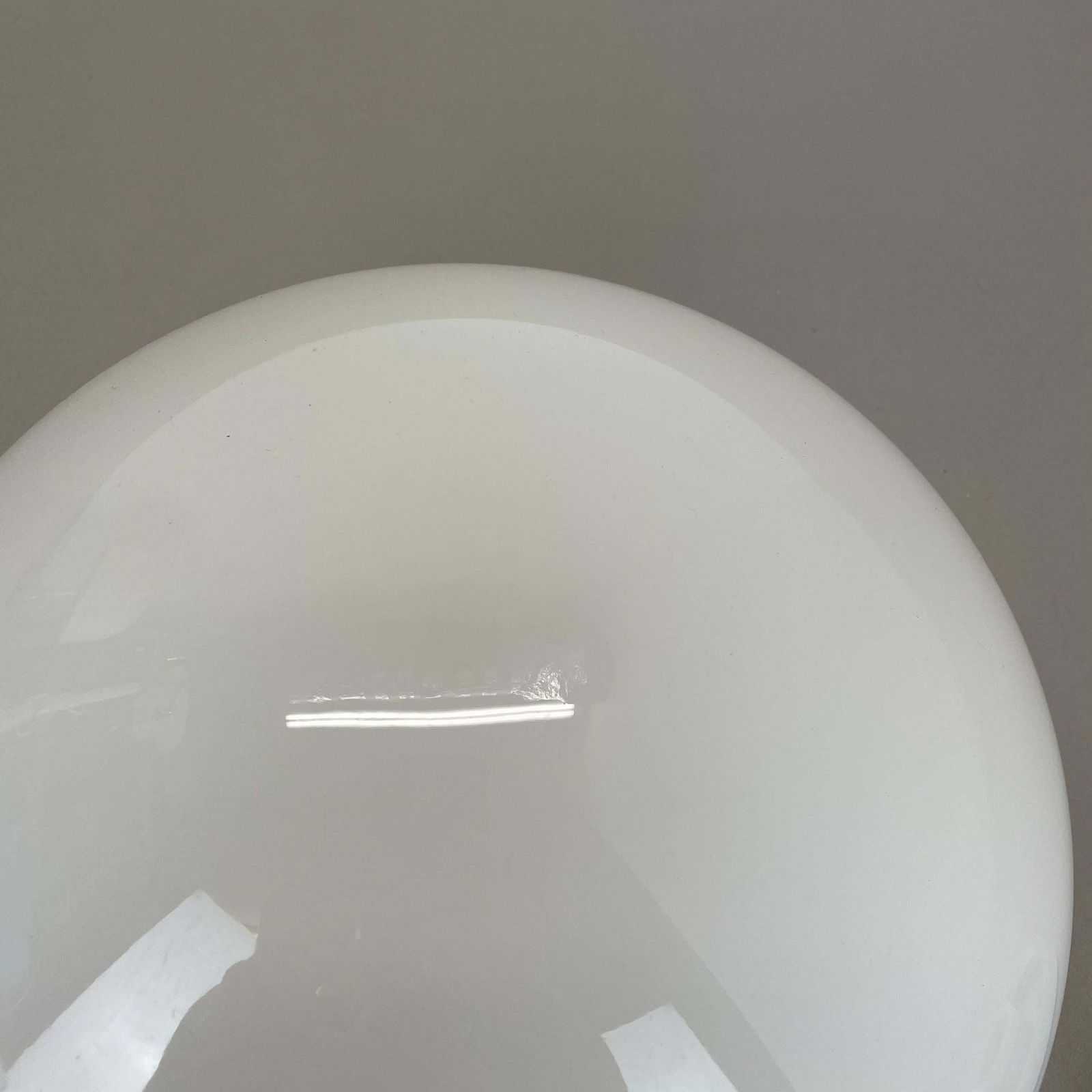 photo furniture 30cm Glass Ceiling Wall Light "Wv339" By Wilhelm Wagenfeld Lindner Germany, 1960