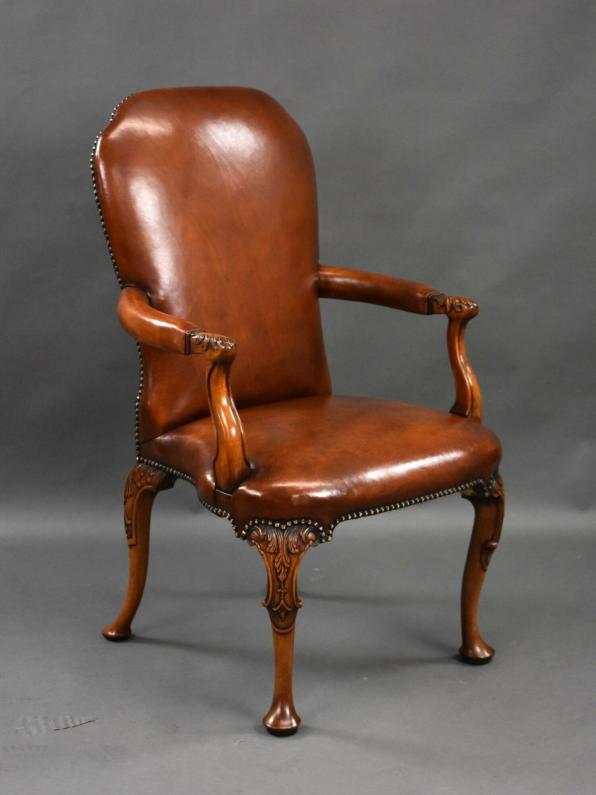 Set Of 7 Hand Dyed Leather Armchairs photo furniture