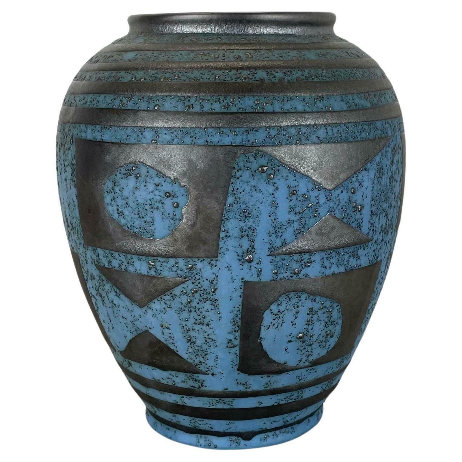 Fat Lava Ceramic "Ankara" Vase By Heinz Siery Carstens Tönnieshof, Germany 1960s