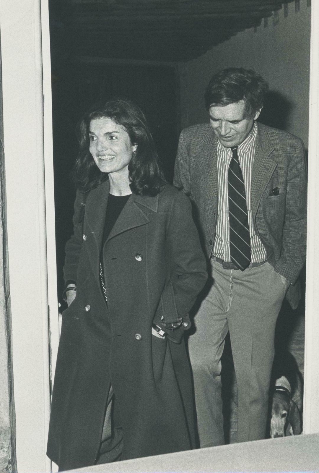 Tony Grylla Jackie Kennedy, Black And White Photography, 1975  1975