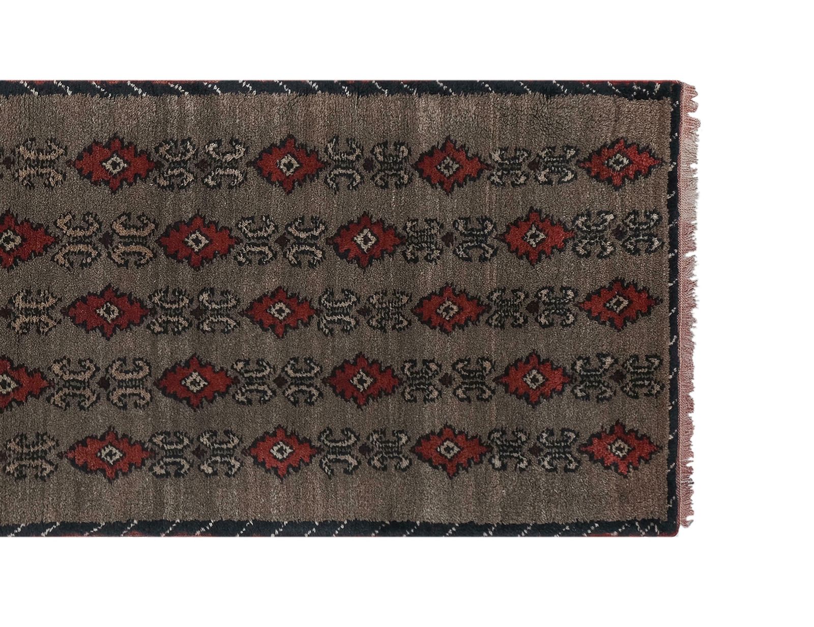 Turkish Karapinar Tulu Rug 74 X 224 Cm photo Textiles