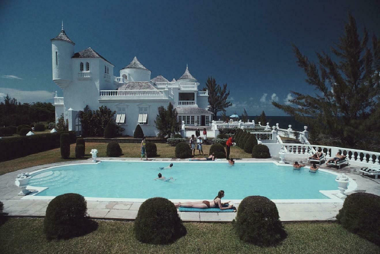 Earl Levy's Castle By Slim Aarons