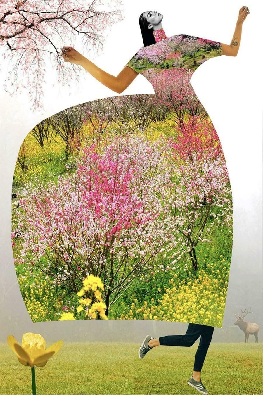 Johanna Goodman Plate 428 By Johanna Goodman (Valentine's, Women Artists, Prints, Figurative)