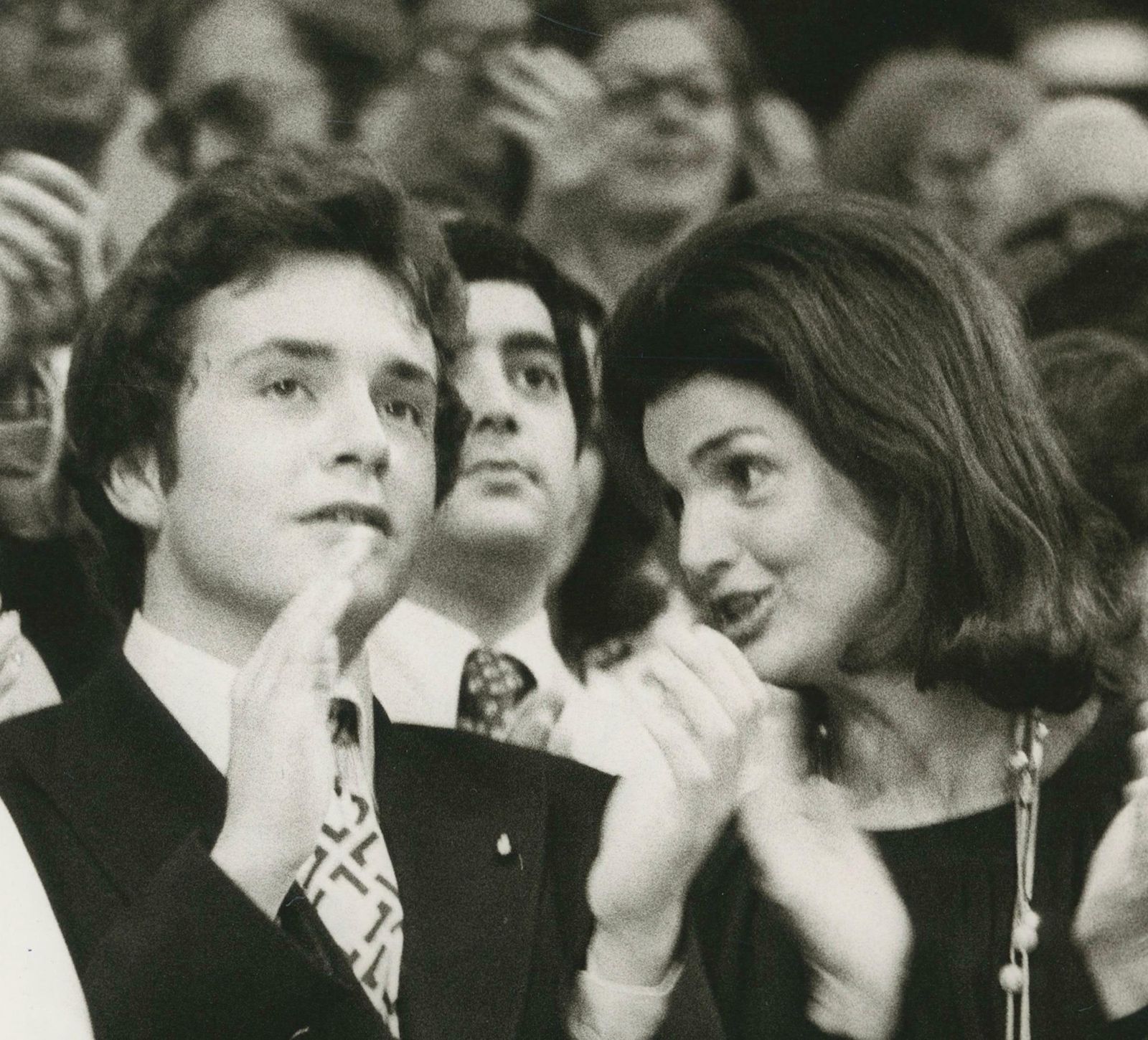 Nik Wheeler Jackie Kennedy With Family, Black And White Photography, Ca. 1970s photo furniture