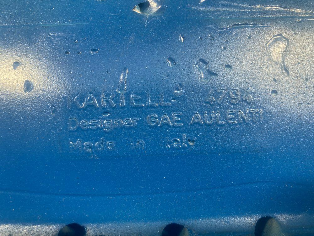 Blue Model 4794 Armchair By Gae Aulenti For Kartell, 1974 photo buy