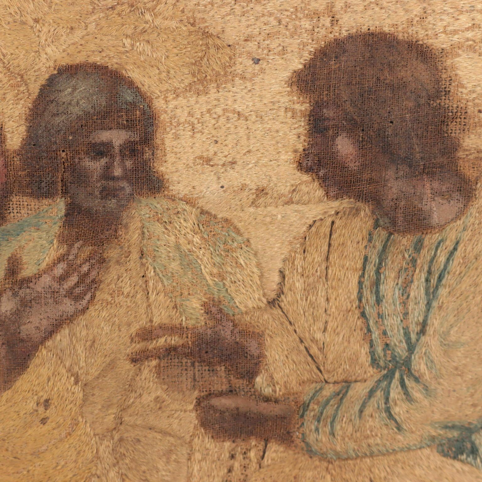 Plato's Academy Silk Tapestry Italy XVII XVIII Century photo Art