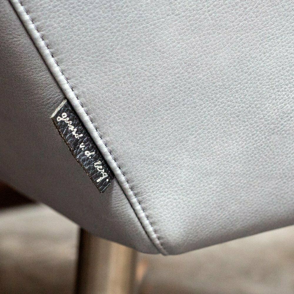 Swivel Armchair & Ottoman Attributed To Gerard Van Den Berg, 1980s, Set Of 2 photo buy