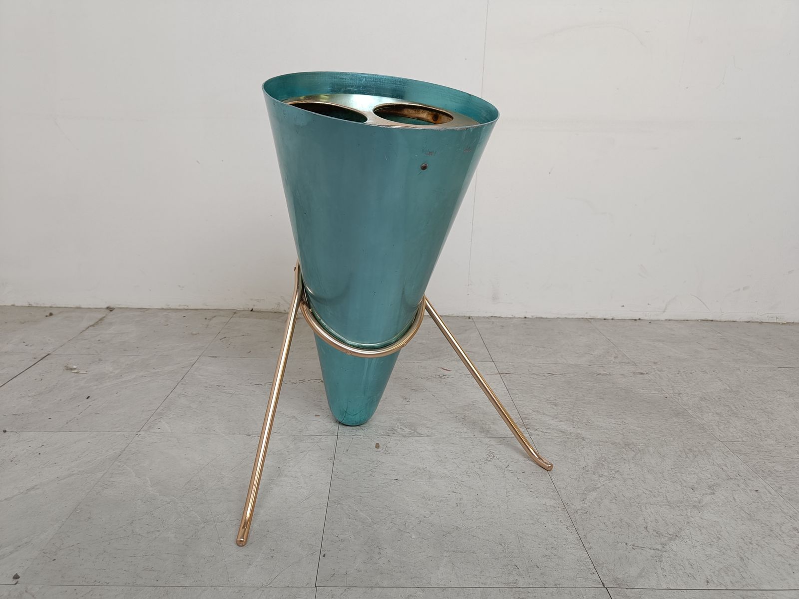 Ettore Sottsass Umbrella Holder For Rinnovel Italy 1950's photo furniture
